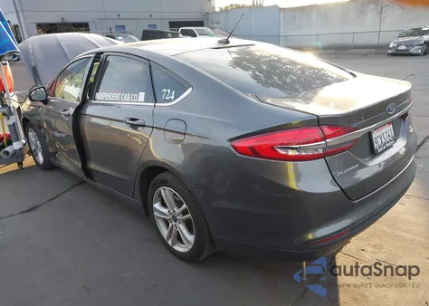 2018 Ford Fusion Hybrid S из США, поврежденный, VIN 3FA6P0UUXJR244829